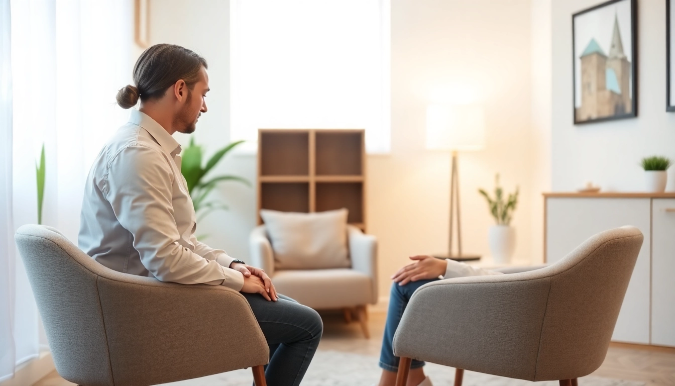 Psychoterapia Lublin - Professional therapy session in a welcoming, peaceful setting fostering mental well-being.