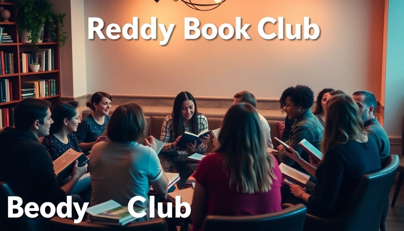 The Reddy Book Club brings readers together in a lively, engaging environment cultivating a love for literature and community.