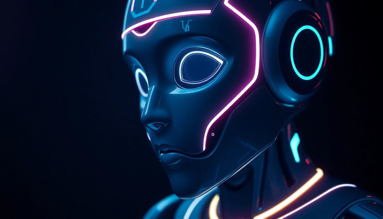 Visual of a modern nsfw ai chatbot interface showcasing unfiltered adult conversations with vibrant neon accents and immersive design.