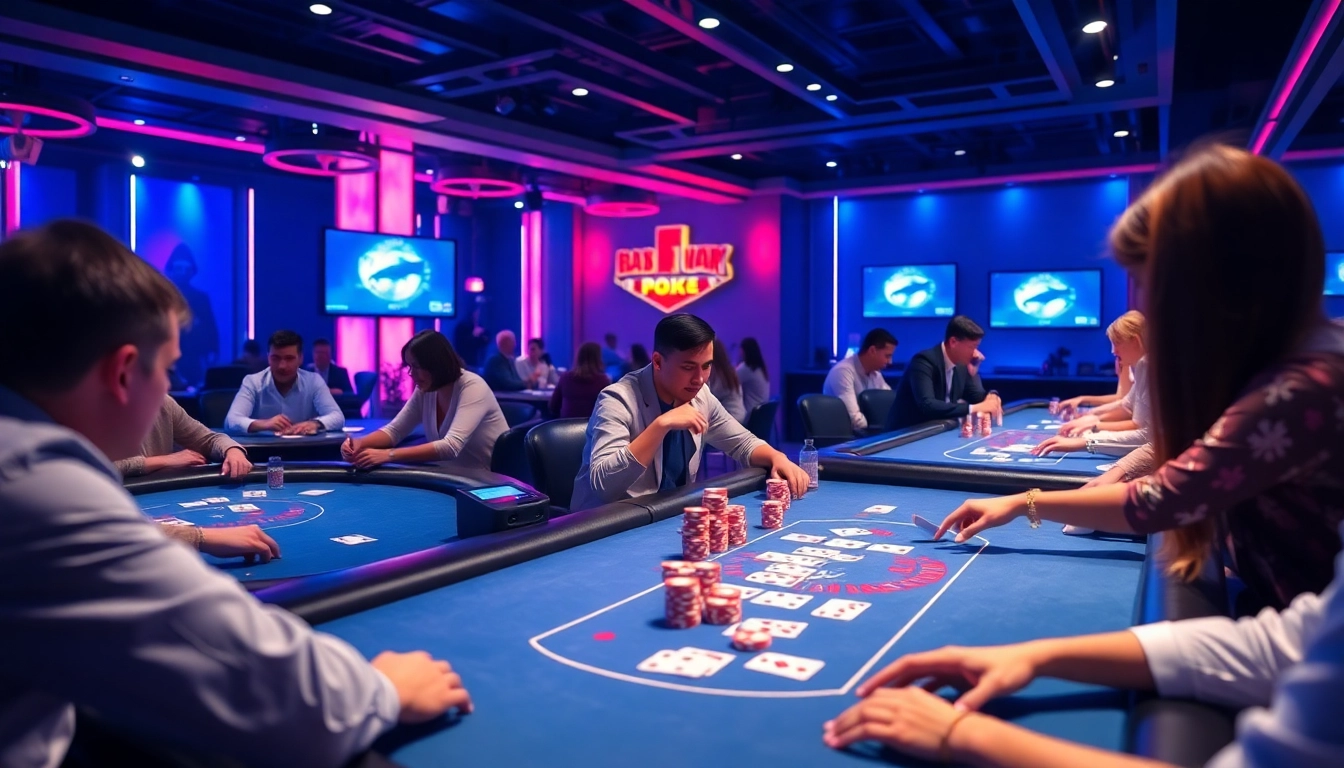 Clubgg poker online community with players enjoying a lively digital poker game and vibrant chips on a user-friendly interface for social gaming.