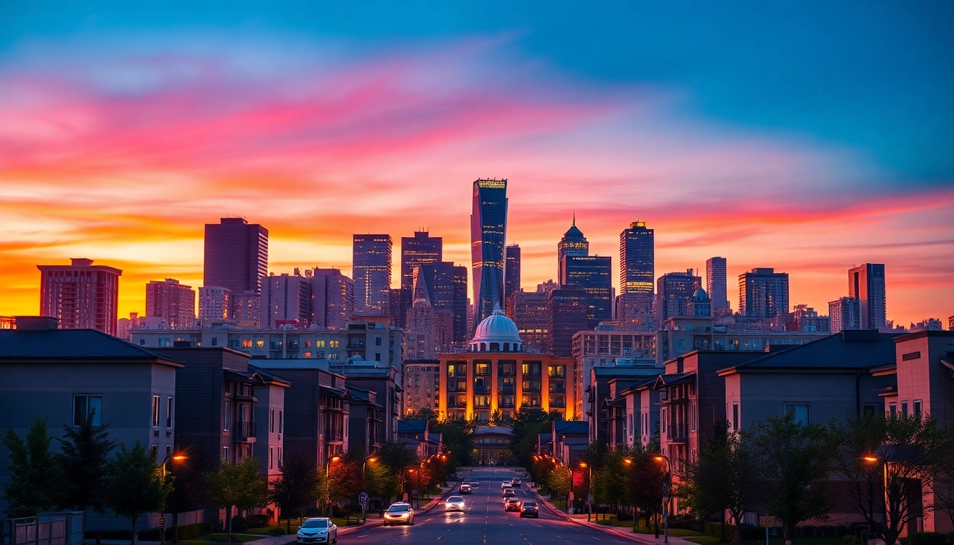 Property Investment Updates show dynamic cityscape with modern buildings and investment growth