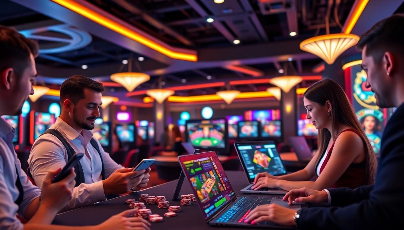 Professional players exploring Guvenilir casino siteleri on mobile devices with secure live